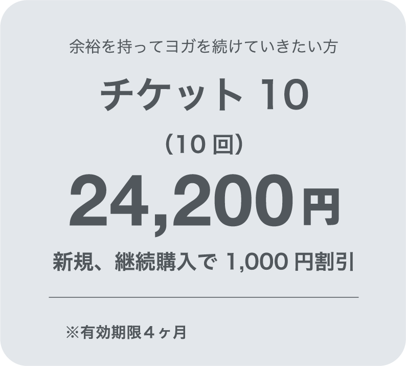 チケット10 22,000円